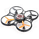 JJRC 600B 2.4GHz 4-CH R/C Quadcopter w/ 300KP Camera / Gyroscope / Lamp - Black + Orange (4 x AA)