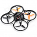 JJRC 600B 2.4GHz 4-CH R/C Quadcopter w/ 300KP Camera / Gyroscope / Lamp - Black + Orange (4 x AA)