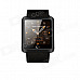 U10 1.54" LCD Bluetooth V3.0 Smart Wrist Watch w/ Pedometer / Stopwatch / Voice Call - Black