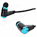 HV805 Sports Wireless Bluetooth V4.0 In-ear Earphone w/ Microphone - Black + Blue