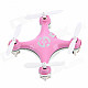 Genuine Nat Cheerson Cx-10 Mini 2.4g 4-CH 6 Axis LED R/C Quadcopter Airplane - Pink