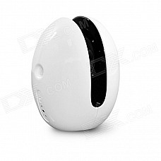 MOCREO Echoes Portable 5W Wireless Bluetooth Speaker w/ Touch Switch, Built-in Microphone - White