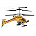 W808-9 2.4GHz 3.5-CH Radio Control R/C Helicopter w/ Gyroscope - Yellow