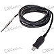 Driver-Free USB Guitar Audio Cable (3M-Length)