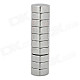 10 x 3.9mm NdFeB Round Magnets - Silver (10 PCS)