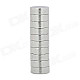 8 x 2.8mm NdFeB Round Magnets - Silver (10 PCS)