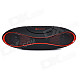 GL-2 Portable Rugby Shaped Wireless Bluetooth V2.1 Speaker w/ FM / TF Card Slot - Black + Red