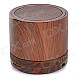 TM-01 Portable Wood Grain Bluetooth v2.1 Speaker w/ FM / TF / Microphone - Coffee + Black
