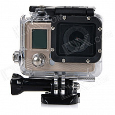 F42 Water Resistant Anti-Shake 0.7" LCD 1080P HD Sports Camera Camcorder w/ WiFi / Wireless Control