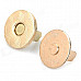 Bag's Replacement Magnetic Snap Fasteners Set - Gold + Silver (10 PCS)