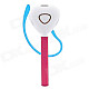Universal Bluetooth V4.1 In-Ear Style Headphone w/ Voice Dialing Prompt - White + Purple