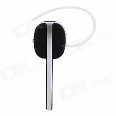 Universal Bluetooth V4.0 In-Ear Style Headphone w/ Voice Dialing & Reminder - Black + Sliver