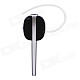 Universal Bluetooth V4.0 In-Ear Style Headphone w/ Voice Dialing & Reminder - Black + Sliver