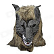 Halloween Party Cosplay Wolf Style Mask - Grey Black