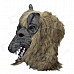 Halloween Party Cosplay Wolf Style Mask - Grey Black