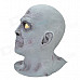 Halloween Party Cosplay Grey Zombie Mask for Men - Grey