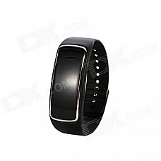 CL-W213 Silicone Band Bluetooth Smart Digital Analog Wrist Bracelet Watch - Black