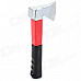 Creative Axe Shaped Metal + ABS Butane Gas Lighter - Black + Red + Multi-Color