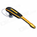 Portable Mini Bluetooth V3.0 Ear-hook Earphone w/ Microphone / USB Charging Cable - Black + Gold