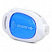 OTG USB 2.0 480Mbps TF / SD / MS Card Reader w/ Indicator - Blue + White