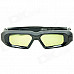 HW01 3D Rechargeable Active Shutter Glasses w/ Bluetooth for 3D Projector / TV + More - Black