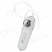 Bluetooth v4.0 Wireless Ear Hook Headset w/ Microphone - Red + Silver