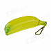 Cute Lovely Banana Shaped Metal Butane Cigarette Lighter - Yellow