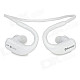 Sports Bluetooth V4.0 Earhook Headset w/ Microphone - White