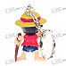 One Piece Figure Keychains (8-Piece Set)