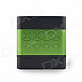 CKY BC136 Portable Mini Bluetooth V3.0 Speaker w/ 3.5mm / Micro USB - Green + Black