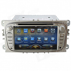 7'' HD 1024x600 Capacitive Screen Android 4.2 Car DVD Player GPS Navigation System for Ford Focus