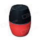 CKY RC201A Portable Wireless Bluetooth v3.0 Speaker - Red + Black