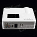 CHEERLUX CL740-WT MSTAR LCD Home Theater Projector w/ LED / Analog TV / VGA / YPbPr / HDMI - White