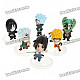 Naruto Anime Figures PVC Display Toys (6-Piece Pack)