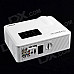 CHEERLUX CL740WT LCD Home Theater Projector w/ LED, Analog TV, VGA, YPbPr, HDMI, US Plug - White
