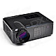 CHEERLUX CL740BK LCD Home Theater Projector w/ LED, Analog TV, VGA, YPbPr, HDMI, US Plug - Black