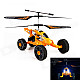 HUAJUN HJ803 New 2.5-CH Flight / Taxiing Mode Remote Control Helicopter w/ Gyro - Yellow + Black