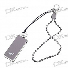 PQI i812 Mini USB 2.0 Flash/Jump Drive - Grey (8GB)