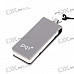 PQI i812 Mini USB 2.0 Flash/Jump Drive - Grey (8GB)