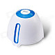 CKY® BC129 Mini Wireless Bluetooth V3.0 Speaker w/ Micro USB / 3.5mm - White + Deep Blue