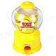 Manual Rotation Torsion Candy Machine / Piggy Bank - Yellow (350mL)