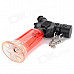 Air Gun Style Butane Gas Lighter - Translucent Red