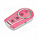 Angibabe abc123 Focus Adjustable Bluetooth Remote Control / Shutter - Pink (1 x CR2032)