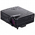 OURSPOP UR55 Mini 1080P LED Portable Projector w/ AV / VGA / USB / HDMI + 8GB SD Card (EU Plug)
