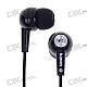 KM93 Noise Isolation In-Ear Earphone with Microphone (3.5mm Jack/2M-Cable)