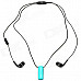 BJB-02 Multi-Function Neckband Bluetooth v3.0 Headset / Self-Timer w/ Microphone - Blue