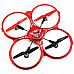 YDL-BX666 2.4GHz 4-CH 6-Axis Gyroscope Quadrocopter - Red + Black