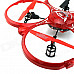 YDL-BX666 2.4GHz 4-CH 6-Axis Gyroscope Quadrocopter - Red + Black