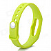 Replacement Silicone Wrist Band for Xiaomi Smart Bracelet - Yellow Green