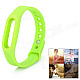 Replacement Silicone Wrist Band for Xiaomi Smart Bracelet - Green